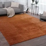 Paco Home Waschbarer Teppich Wohnzimmer Kurzflor Einfarbiger Moderner Stil Weich