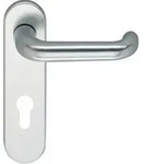 Eco Schulte - Eco D 110 Dr&uuml;ckerlochteil (t&uuml;rklinke) Mit Kurzschild Pz 72,...
