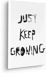 Komar Canvasbild Growing Up - 40 X 30 Cm - Bild Auf Keilrahmen - Minimalistisch...