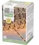 Led Micro Cluster Lichterkette 24m 800 Leds Extra Warmwei&szlig;, 8 Funktionen,