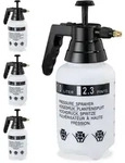 4 X Pumpspr&uuml;hflasche, Einstellbare Messingd&uuml;se, Pflanzen Bew&auml;sserung,