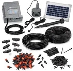 Solar Bew&auml;sserungssystem Waterdrops Mit 50 Regulierbaren Tropfern 101124