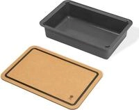 Weber Works Einbau-schneidebrett 48 X 36,5 Cm, Doppelseitiges Design, Mit Saftnute,