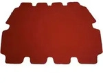 Universal Ersatzdach F&uuml;r Hollywoodschaukel - Terracotta - Pvc Sonnen Dach