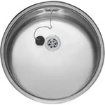 Reginox Einbausp&uuml;le R18 390 Osk Edelstahl - Rundes Einzelbecken