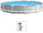 Intex - Prism Frame Premium Swimmingpool-set 366x76 Cm