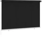 Vidaxl Outdoor Roller Blind 220x140 Cm Black