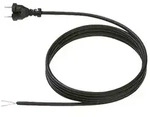 248.185 Strom Anschlusskabel Schwarz 3.00 M - Bachmann