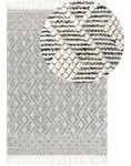 Teppich Kavak Schwarz 160 X 230 Cm Wolle