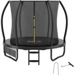 Zelsius Trampolin Schwarz &Oslash; 228 Cm F&uuml;r Den Outdoor-bereich, Trampolin Outdoor F&uuml;r