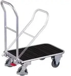 Variofit Aluminium Klappb&uuml;gelwagen Mit Riefengummimatte 720 X 450 Mm