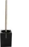 Toilettenb&uuml;rstenhalter Wc-b&uuml;rste Lxbxh): 9,5 X 9,5 X 38cm Schwarz Schwarz,