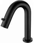 Aloni - Kaltwasserarmatur Waschtisch/waschbecken Schwarz Matt 1/2'