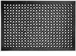 Jet-line - Fu&szlig;matte Mona 90x150x1,2 Cm Schwarz Eingang Matte Au&szlig;em Ringmuster