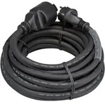 Perel Ec10r25stbhq Strom Verl&auml;ngerungskabel 16 A Schwarz 10.00 M H05rr-f 3g...