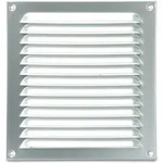 Upmann Wetterschutzgitter Aufschraubbar Eckig 230x240 Mm Alu Silber