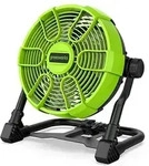 Greenworks 24v Tragbarer Ventilator Mit 5 Geschwindigkeiten