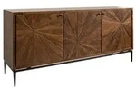 Sideboard Mango 183x46x84 Braun Lackiert Stilm&ouml;bel 110
