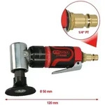 Ks Tools Slimpower Mini-druckluft-schleifmaschine F&uuml;r Gro&szlig;e Pads, 19000 U/min