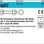 Iso 4017 Sb-schrauben-garnituren A 4-70 Ce Mu M 20 X 45 Sb Nach En 15048 A 4 S...