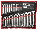 Yato - Ringmaulschl&uuml;ssel Mit Poliertem Kopf, Satz 6-32, 25-tlg. Yt-0365