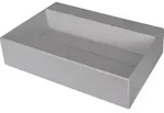 Aufsatzwaschbecken Anthrazit Eckig 60 Cm Granitoptik Ohne &Uuml;berlauf "correo"