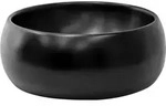 Luxebath - Ml-design Waschbecken Aus Keramik In Schwarz Matt &Oslash; 400 X 155 Mm Mit