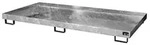 Regalwanne L2650xb1300xh210mm Stahlbl.verz.o.gitterrost 240l Bauer