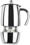Kaffeemaschine Lacor Luxe Edelstahl 6 Tassen 18,5 Cm