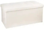 Klappbarer Doppelhocker Lysandre Beige