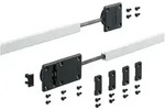 Ausrichtbeschlag Aluminium Set F&uuml;r Eine T&uuml;r