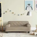 Kindersofa Cappuccino 70x45x30 Cm Kunstleder - Vidaxl