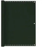 Balkon-sichtschutz Dunkelgr&uuml;n 120x400 Cm Hdpe Vidaxl