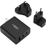 Ansmann Travel Charger 15w &ndash; Universal Reiseadapter Mit Eu/uk/us Steckern