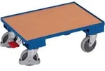 Variofit Euro-system-roller Mit Boden (10 Mm Rand) Zentralbremse Easystop