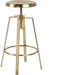 Goose Barhocker Goldfarben.
