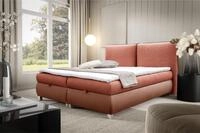 Fun Moebel - Boxspringbett Schlafzimmerbett Valentin 120x200cm Stoff Neve-vega