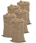 Jutes&auml;cke 5 Stk. 65x135 Cm 100% Jute 340 G/m2 Vidaxl
