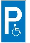 Fp - Parkpl-schild Rollst Alu 400x600mm