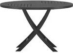 Kenya Gartentisch &Oslash;120cm Schwarz.