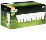 10x Led-lampe Gu5.3 Strahler Mr16 8w = 80w 720lm 3000k Warmwei&szlig; 120&deg; 12v...