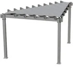 Sojag Aluminium Pavillon Lima 10x10 Lichtgrau