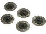 Schleifpads ∙ ⌀ 50 Mm ∙ K&ouml;rnung 120 9033-11-s120 ∙ 5-teilig