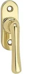 Marchesi - Fenstergriff Elegant - Sichtbar Geschraubt, 22 X 65, Messing Poliert
