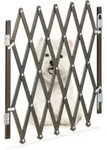 Relaxdays - Hundeabsperrgitter, Ausziehbar Bis 96 Cm, 48,5-60 Cm Hoch, Bambus, Hunde