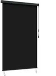 Rollo Schwarz 160 X 250 Cm Stoff Und Aluminium Vidaxl
