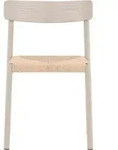 Malm&ouml;n Esszimmerstuhl Geflecht Beige.