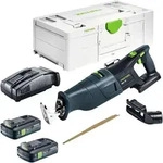 Festool Rsc 18 Eb-basic Akku S&auml;bels&auml;ge 18 V Brushless + 2x Akku 4,0 Ah +
