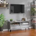 Vidaxl - Tv-schrank Grau Sonoma 100x34,5x44,5 Cm Holzwerkstoff