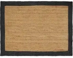 Bereichsteppiche Dunkelgrau 160 X 230 Cm Jute Vidaxl
